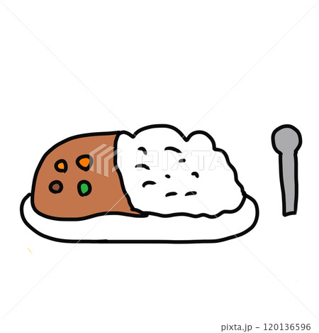 僕のイラスト カレーライス 僕のイラスト カレーライス 120136596