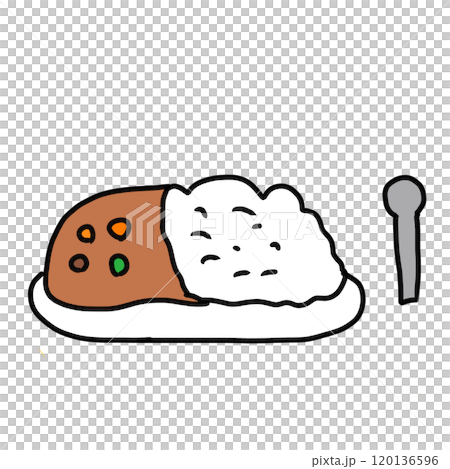 僕のイラスト カレーライス 僕のイラスト カレーライス 120136596