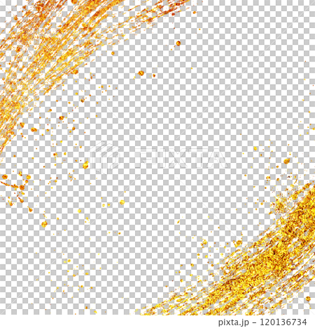 背景素材_ラメグリッター_筆 120136734