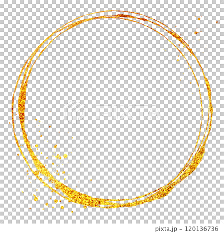 背景素材_ラメグリッター_筆_円 背景素材_ラメグリッター_筆_円 120136736