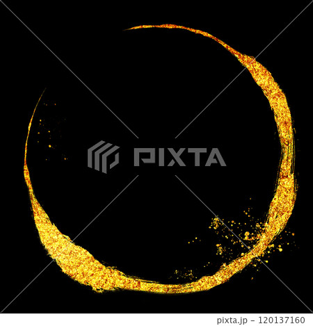 背景素材_ラメグリッター_筆_円 背景素材_ラメグリッター_筆_円 120137160