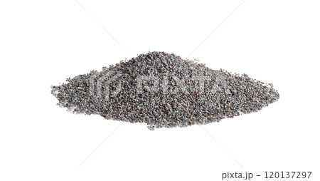 Poppy Seed, Blue Poppyseed Pile, Small Culinary Grains, Tiny Seeds, Oilseed Sprinkles Poppy Seed, Blue Poppyseed Pile, Small Culinary Grains, Tiny Seeds, Oilseed Sprinkles 120137297