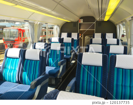 名鉄パノラマsuper車内 120137735