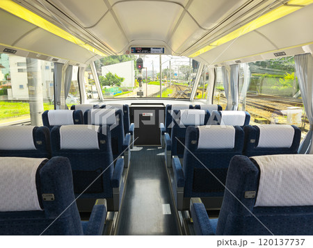 名鉄パノラマsuper車内 120137737