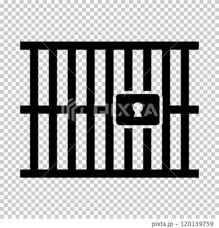 Jail Silhouette Prison Jail Silhouette Prison 120139759