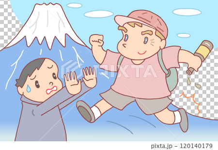 社会問題 - 登山客・弾丸登山・強行登山・ルール無視・遭難リスク 社会問題 - 登山客・弾丸登山・強行登山・ルール無視・遭難リスク 120140179