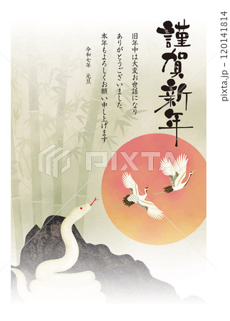 2025年賀状074 2025年賀状074 120141814
