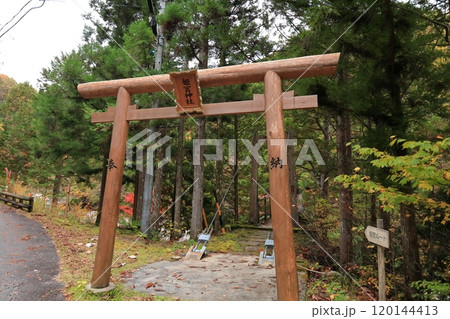 【姫宮神社】姫宮橋【赤沢自然休養林】 120144413