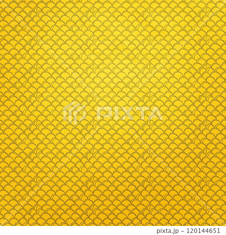 和紙のテクスチャの文様イメージ素材　金色 120144651