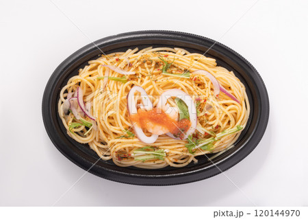 明太子と魚介のパスタ 120144970