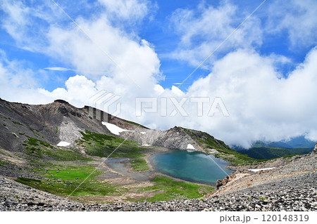 夏の権現池〜乗鞍岳〜 夏の権現池〜乗鞍岳〜 120148319