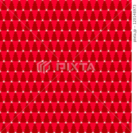 並べて繋がるシームレス、クリスマスツリーの背景パターン 120148973
