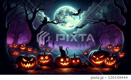 ハロウィンパンプキン 120149444