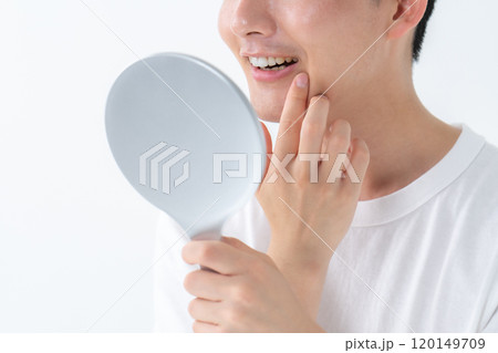 男性　歯周病予防 120149709