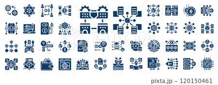 web 3.0 collection glyphs, blockchain technology applications cryptocurrencies smart contracts decentralized networks web 3.0 collection glyphs, blockchain technology applications cryptocurrencies smart contracts decentralized networks 120150461