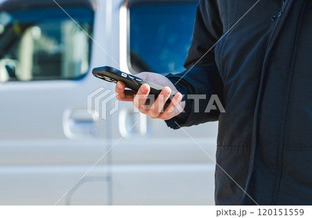 軽バンでの仕事 120151559