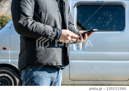 軽バンでの仕事 120151569