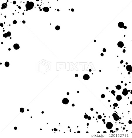 飛び散るインク、しぶきの背景素材 120152751