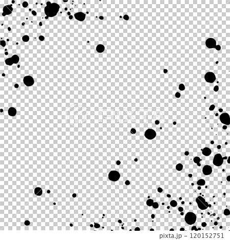 飛び散るインク、しぶきの背景素材 120152751