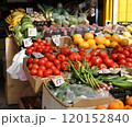 Cheap fruits and vegetables in the local Ukrainian market 120152840