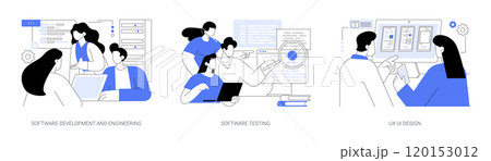 Degree in Web development isolated cartoon vector illustrations se Degree in Web development isolated cartoon vector illustrations se 120153012