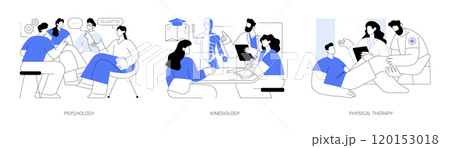 Degree in Healthcare isolated cartoon vector illustrations se 120153018