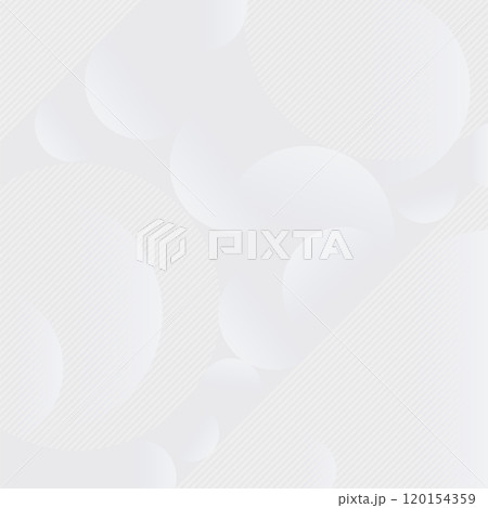 Vector white geometric abstract texture overlap layer on bright space. Lines effect decoration for banner. Graphic design circles elements 120154359