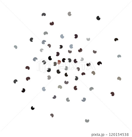 Poppy Seed Icon, Scattered Blue Poppyseed Pile, Small Culinary Grains, Tiny Seeds, Oilseed Sprinkles 120154538