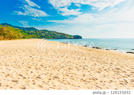Beach on tropical island Beach on tropical island 120155032