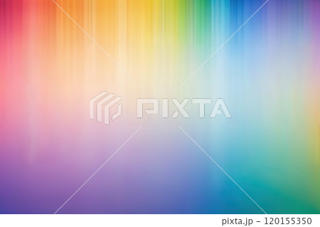 Rainbow pastel background with sunshine glare. 120155350