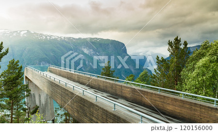 Fjord and Stegastein lookout in Norway 120156000