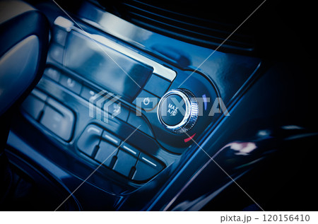 Car air conditioning system. Air condition knob 120156410