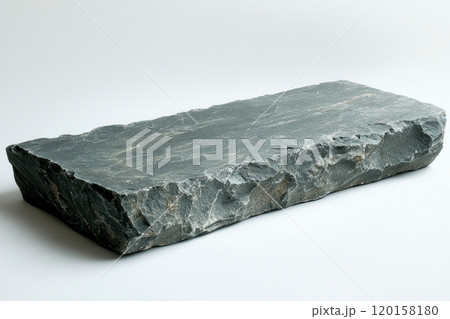 simple slate marker tombstone features smooth gray surface minimal engravings reflecting eco conscious and minimalist approach memorialization. 120158180