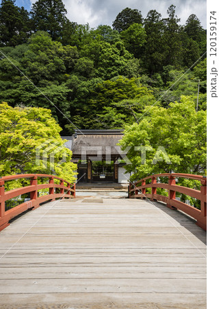 女人高野室生寺 太鼓橋と表門 奈良県宇陀市室生 女人高野室生寺 太鼓橋と表門 奈良県宇陀市室生 120159174