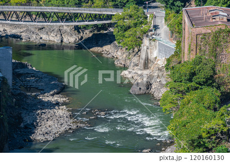 天ケ瀬ダムから宇治川の景観 京都府宇治市 天ケ瀬ダムから宇治川の景観 京都府宇治市 120160130