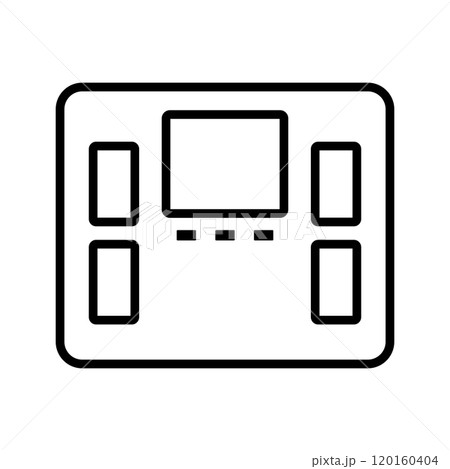 体重計 アイコン 120160404