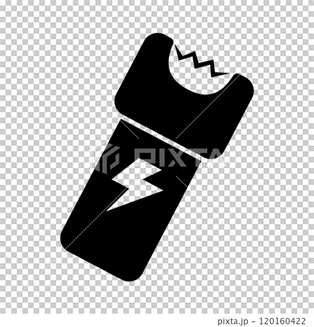 スタンガン シルエット 120160422