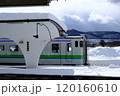 冬の石北本線上川駅 120160610