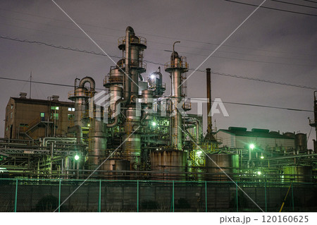 川崎プラント夜景 120160625