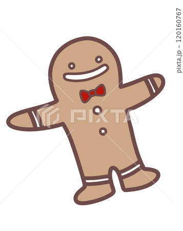 コミカルで可愛いジンジャーブレッド コミカルで可愛いジンジャーブレッド 120160767