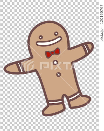 コミカルで可愛いジンジャーブレッド コミカルで可愛いジンジャーブレッド 120160767