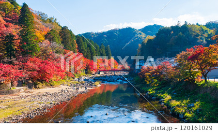 香嵐渓（秋） 120161029