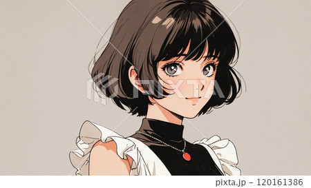 80年代・90年代レトロかわいい女の子 120161386