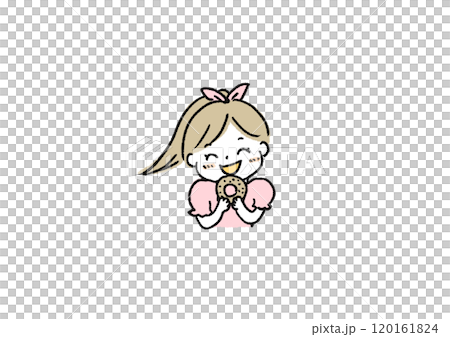 A girl who loves donuts A girl who loves donuts 120161824