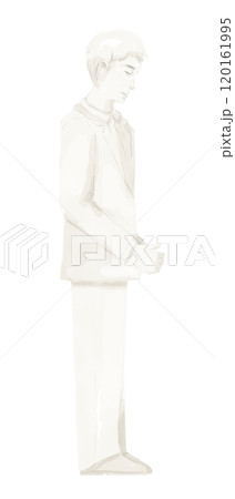 Groom Cake Topper Beige and White, Watercolor Digital Illustration, Painterly Clipart for Print and Web, Card, Poster, Poster, Invitation, Typography, Juicy and Bright 120161995