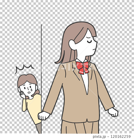 Mother shocked at being ignored Mother shocked at being ignored 120162259