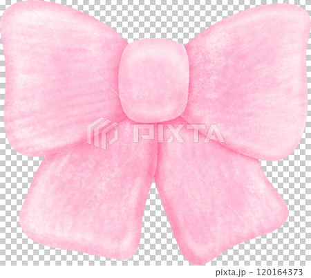 Coquette pink bow ribbon watercolor Coquette pink bow ribbon watercolor 120164373