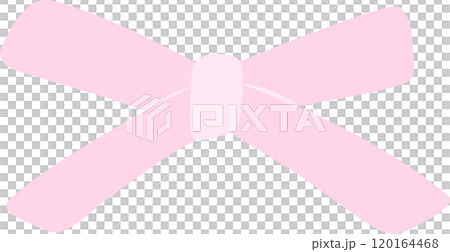 Coquette pink bow ribbon 120164468