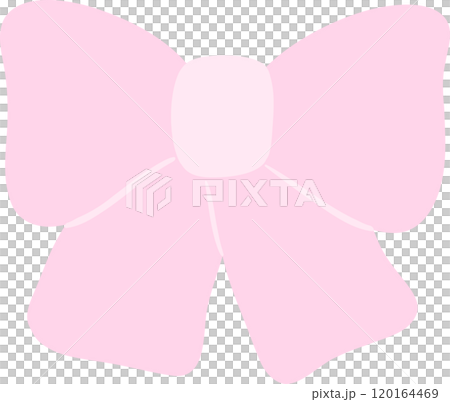 Coquette pink bow ribbon 120164469