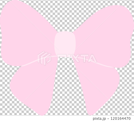 Coquette pink bow ribbon 120164470